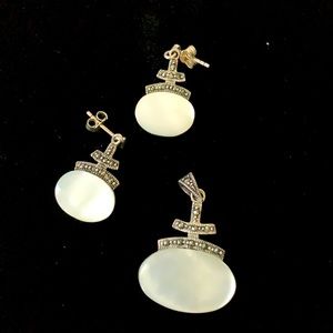 Sterling Silver and Stone Jewelry Set